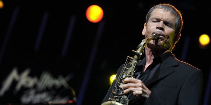 Der US-amerikanische Saxophonist David Sanborn bei einem Auftritt in der Schweiz 2009, beim Montreux Jazz Festival. David Sanborn