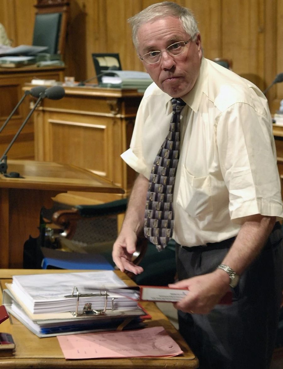 Christoph Blocher Bundesrat Justizminister