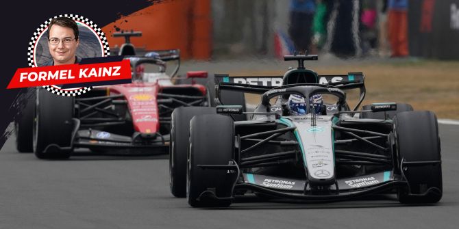 Formel 1 Mercedes Frontflügel