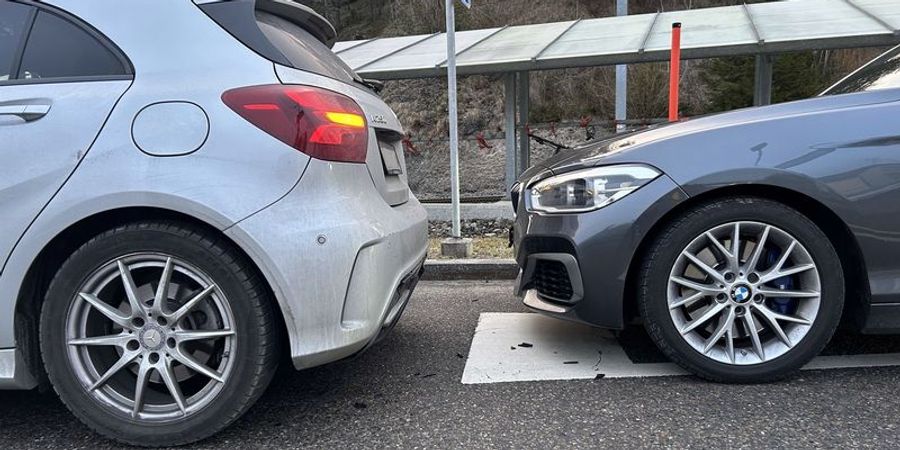 Auffahrkollision Lustmühle