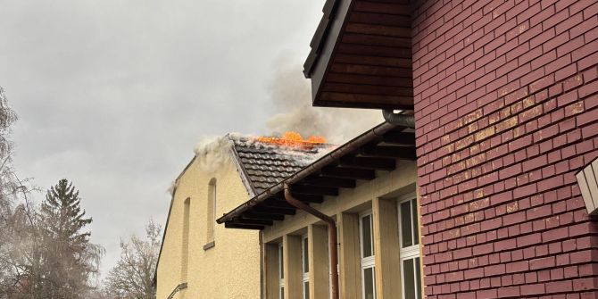 Brand in Gewerbeliegenschaft