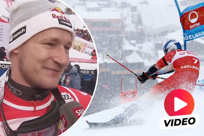 Marco Odermatt Riesenslalom Adelboden