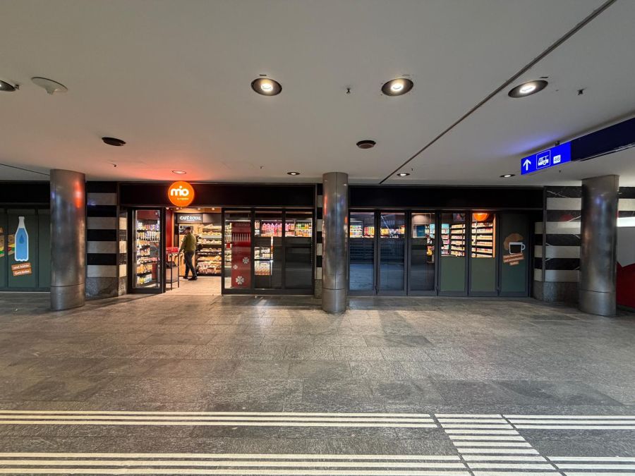 Das neue Mini-Format «Mio» wird derzeit an mehreren Bahnhöfen getestet.