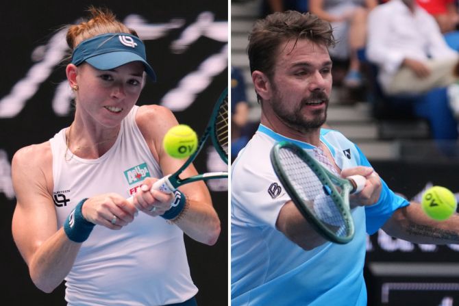 Australian Open Wawrinka Waltert