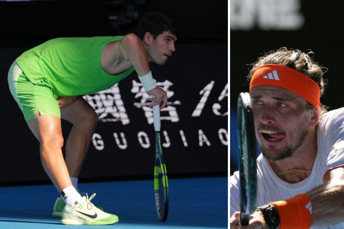 Australian Open Alcaraz Zverev