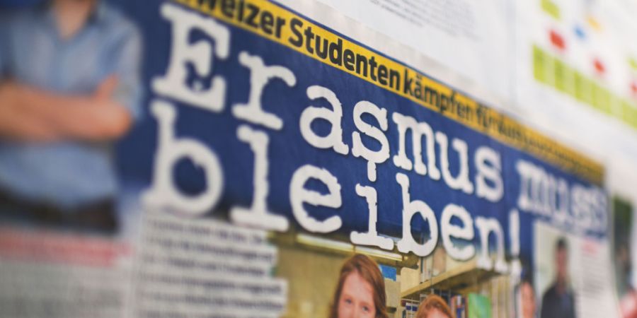 Mit hauchdünnem Mehr spricht sich die zuständige Ständeratskommission für die Assoziierung der Schweiz am EU-Bildungsprogramm Erasmus plus aus. (Archivbild)