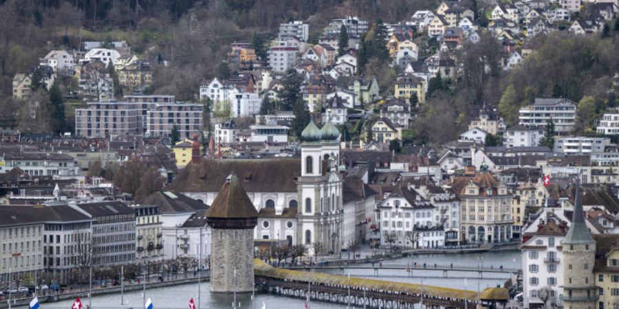 Die Stadt Luzern hat sich aus einem Fischerdorf entwickelt. Ein eigentliches Gründungsdatum hat die Stadt nicht. (Archivaufnahme)