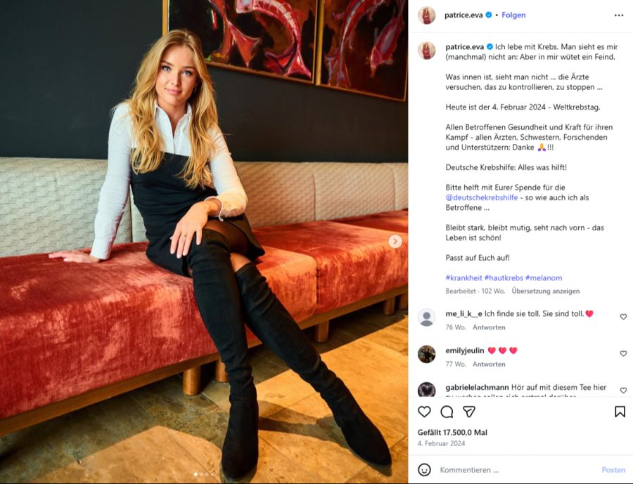 Wie sie ihren letzten Tag verbringen will, weiss sie: mit den Eltern auf dem Sofa mit Kuchen und Kaffee.