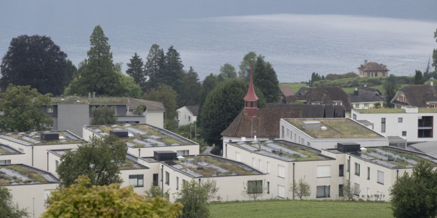 Eine Ansicht des Dorfkerns der Gemeinde Meggen LU. (Archivbild)