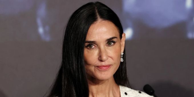 Demi Moore bei einer Pressekonferenz zu «The Substance» anlässlich des Cannes Film Festivals. (Archivbild) Demi Moore