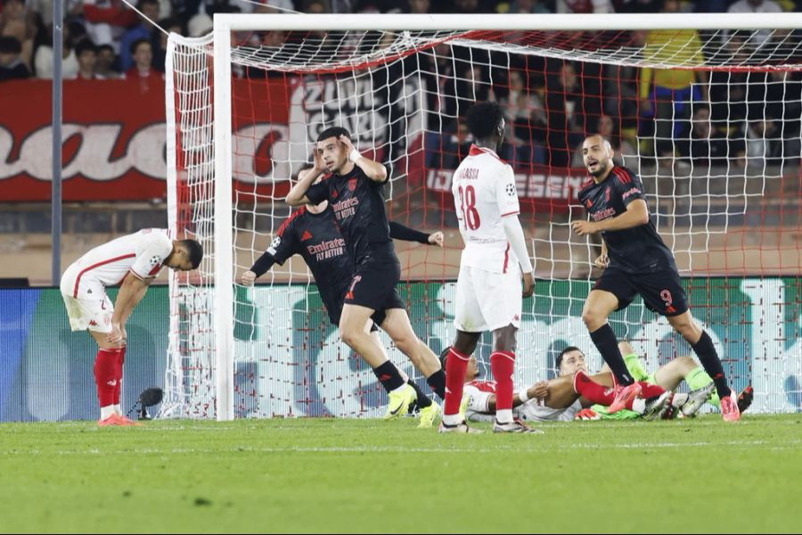 Zeki Amdouni schiesst Benfica Amdouni zum Sieg.