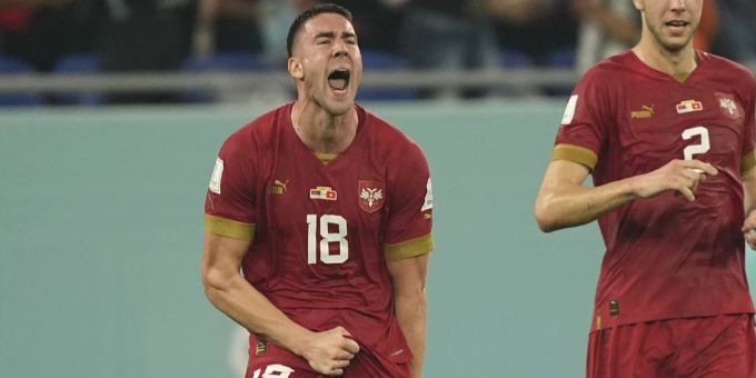Dusan Vlahovic ist für das Duell mit der Schweizer Nati einsatzbereit. Dusan Vlahovic Schweizer Nati