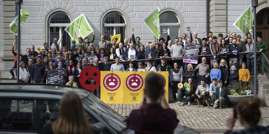 Delegierte protestieren gegen Autobahnausbau