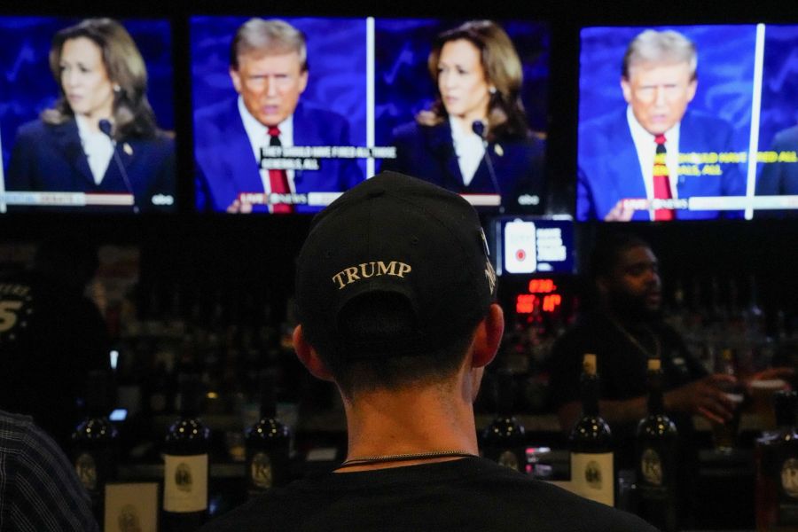 Die TV-Debatte von Donald Trump und Kamala Harris wurde weltweit verfolgt.