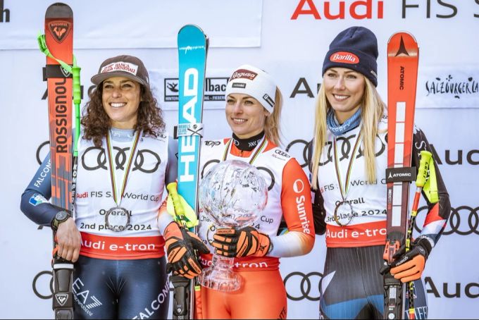 Mikaela Shiffrin wird Lara Gut-Behrami im Kampf um die grosse Kristallkugel fordern. Mikaela Shiffrin