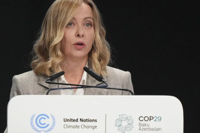 COP29 meloni