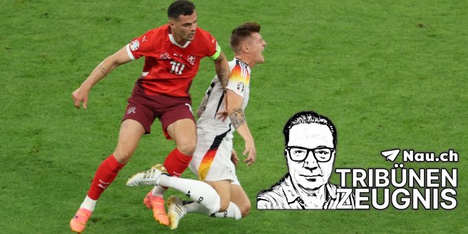 Tribünen-Zeugnis - Zwei Nati-Stars überragen gegen Deutschland