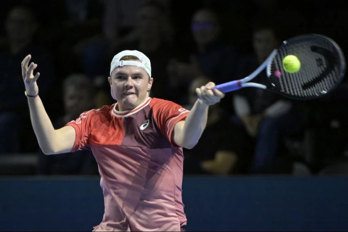 Dominic Stricker profitiert von einem geschützten Ranking. Wimbledon
