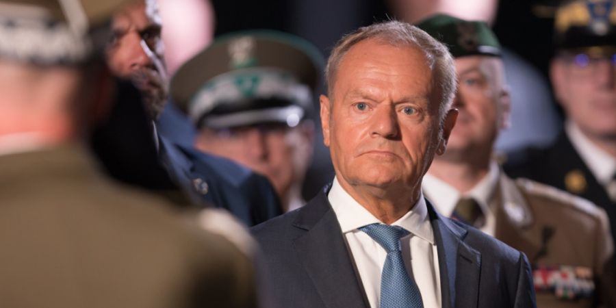 Der polnische Ministerpräsident Donald Tusk. Foto: Marek Ladzinski/ZUMA Press Wire/dpa/Archivbild