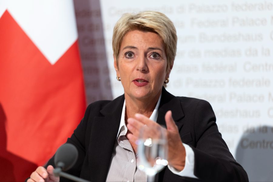 Bundesrätin Karin Keller-Sutter informierte den Bundesrat am vergangenen Mittwoch über die Cyber-Attacke.