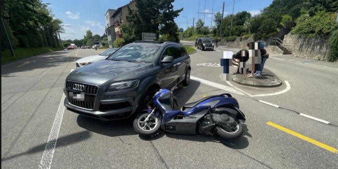 Neuhausen am Rheinfall: Zeugenaufruf zum Verkehrsunfall. Zeugenaufruf zum Verkehrsunfall.