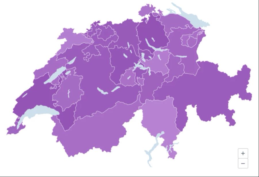 Die Stopp-Impfpflicht-Initiative wurde von allen Kantonen abgelehnt.