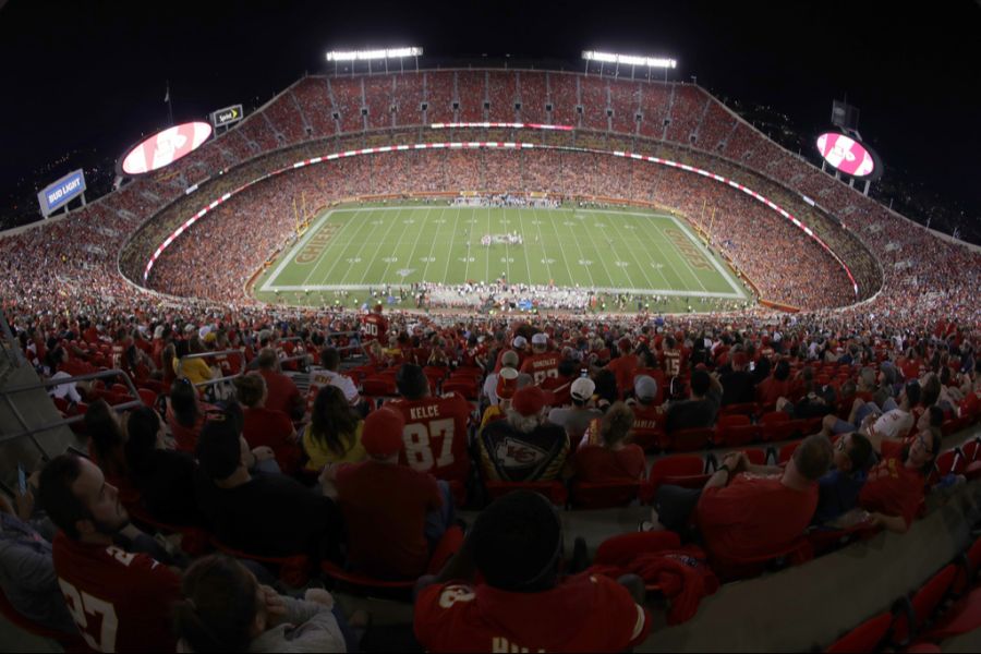 Arrowhead Stadium in Kansas City (USA): 73'000 Plätze.
