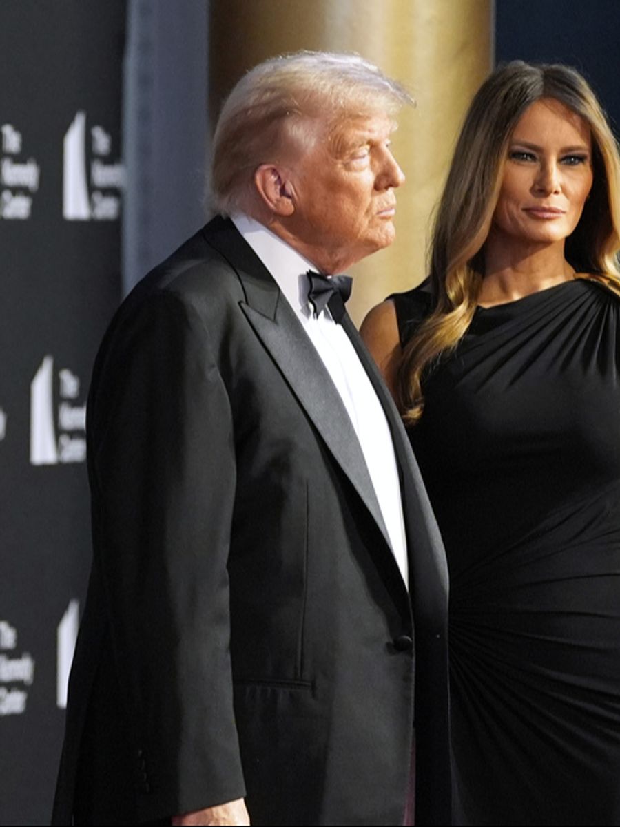 Juni 2025: Normalerweise zeigt Melania deutlich weniger Emotionen.