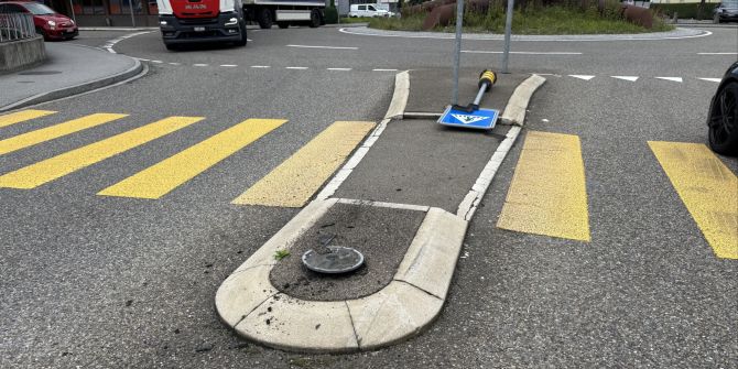 Selbstunfall Au