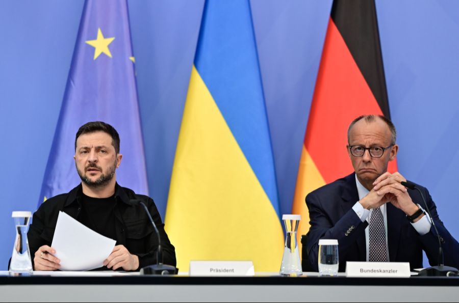 Selenskyj 100 tage merz