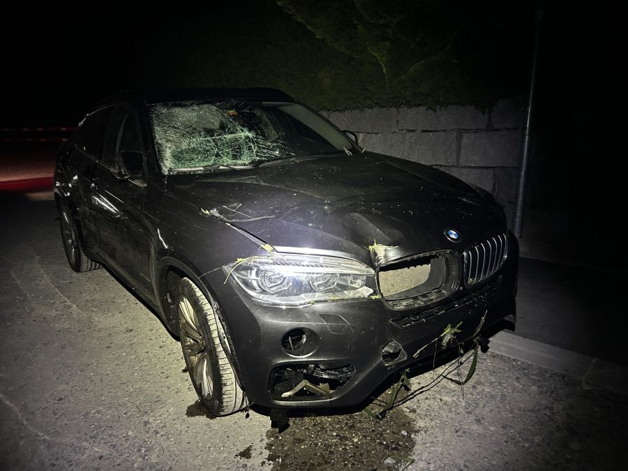 Am BMW entstand erheblicher Sachschaden.