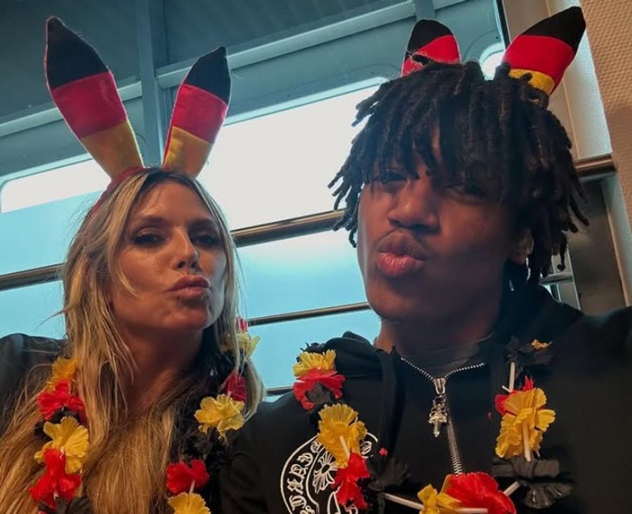 Heidi Klum und Henry Samuel machen manchmal auch verrückte Sachen.