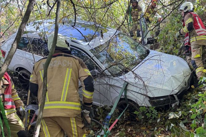 Unfall Feuerwehr Aargau