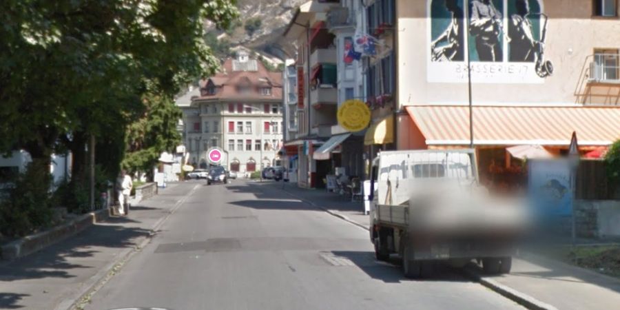 Die Rosenstrasse in Interlaken.