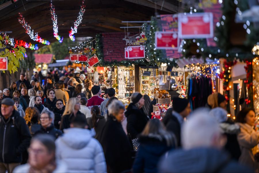 Das Weihnachtsmarkt-Angebot in der Schweiz ist gross.