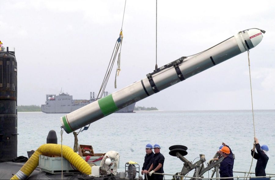 Tomahawks haben eine Reichweite von bis zu 2500 Kilometer.