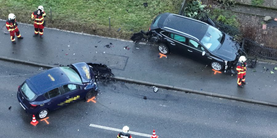 Kollision in Schänis