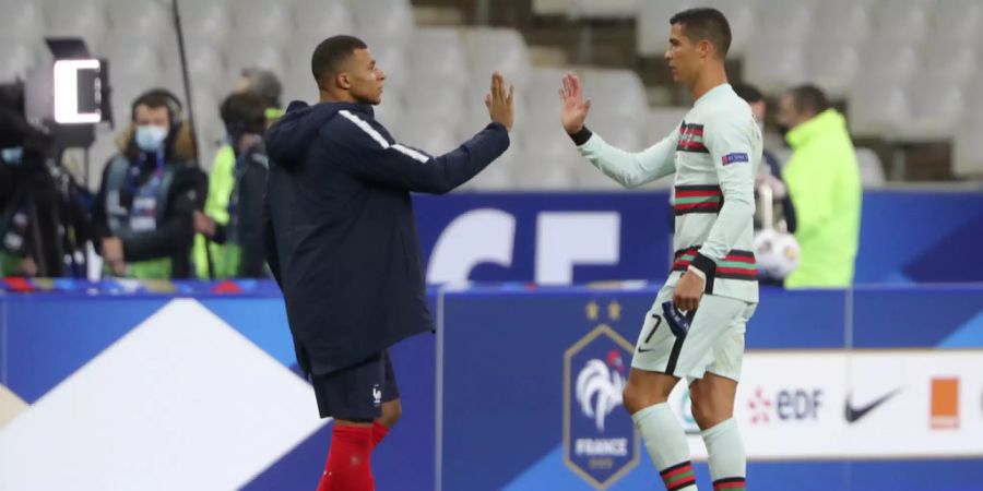 Kylian Mbappé Cristiano Ronaldo