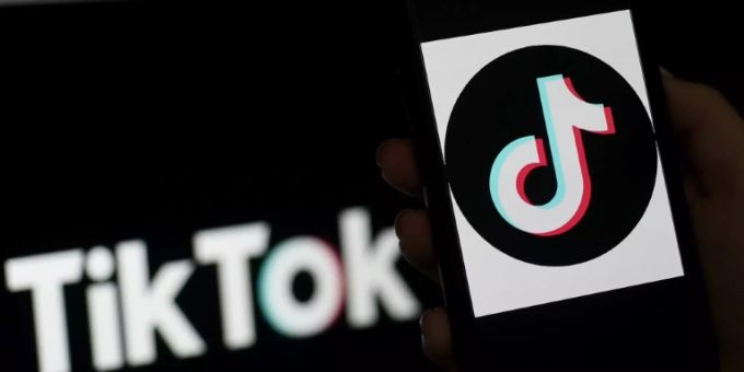 Logo der App Tiktok Logo der App Tiktok