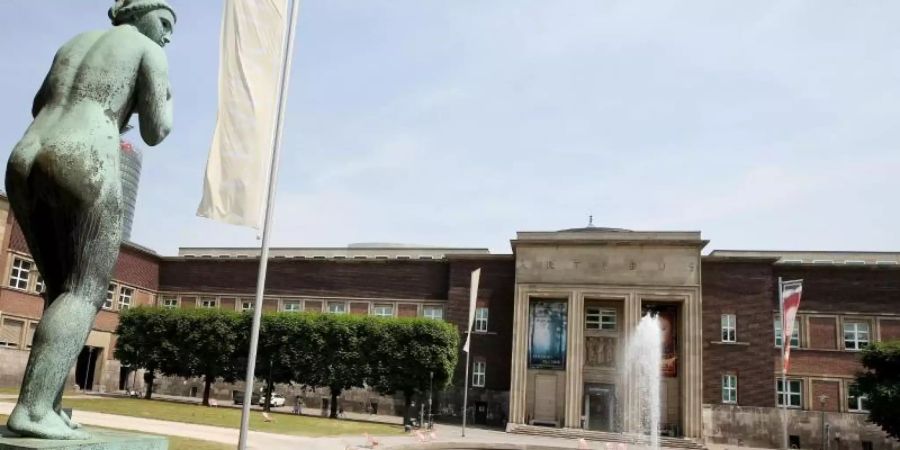 Im Museum Kunstpalast in Düsseldorf ist die Schau «Caspar David Friedrich und die Düsseldorfer Romantiker» zu sehen. Foto: Roland Weihrauch/dpa