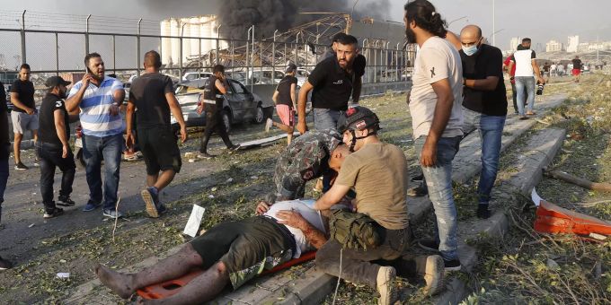 Libanon Explosion