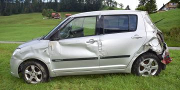 Selbstunfall in Hundwil