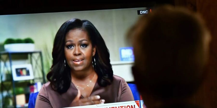 Michelle Obama bei Parteitagsrede