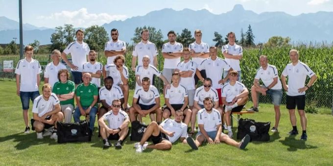 Die 1. Mannschaft des FC Steffisburg. FC Steffisburg