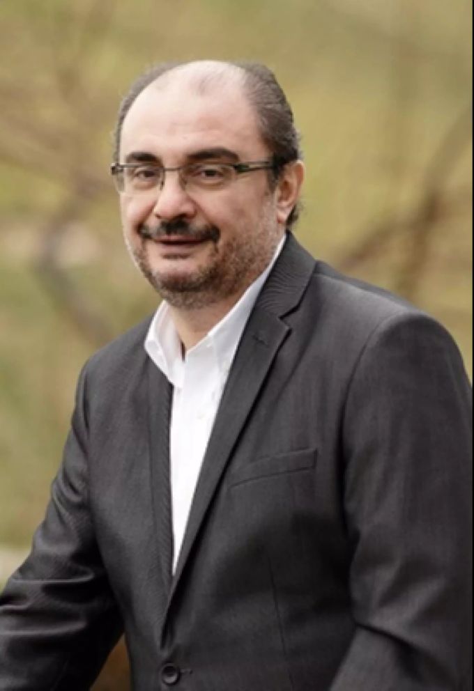 Javier Lambán ist Regierungspräsident von Aragonien. Hier steigen die Zahlen im Zusammenhang mit dem Coronavirus wieder. Javier Lambán