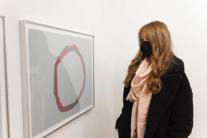 Entdeckt stets neue Details: Deborah Baumgartner.