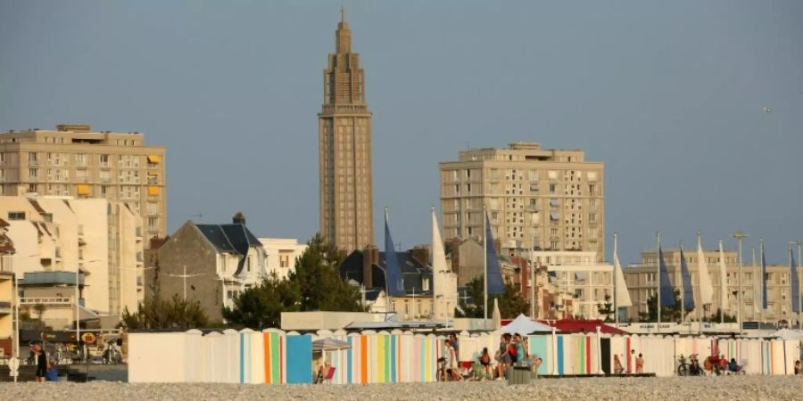 Strand in Le Havre