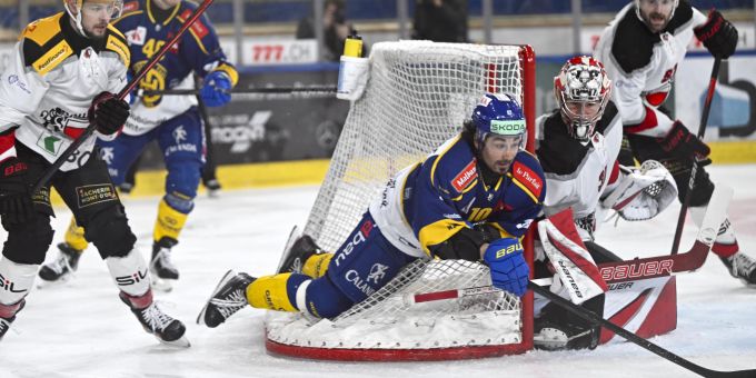 Der HC Davos kassiert im Playoff gegen Lausanne den Ausgleich. HC Davos Lausanne Playoff