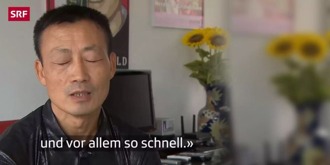 Donghua Li kann den Tod seines Sohnes Janis (†7) nicht fassen. Donghua Li Turner Sohn
