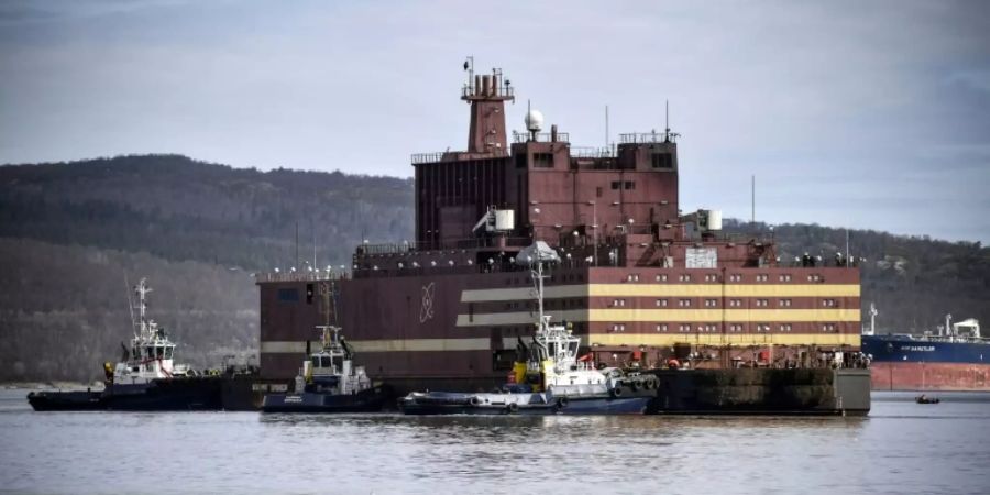 Die «Akademik Lomonossow» im Mai 2018 vor Murmansk